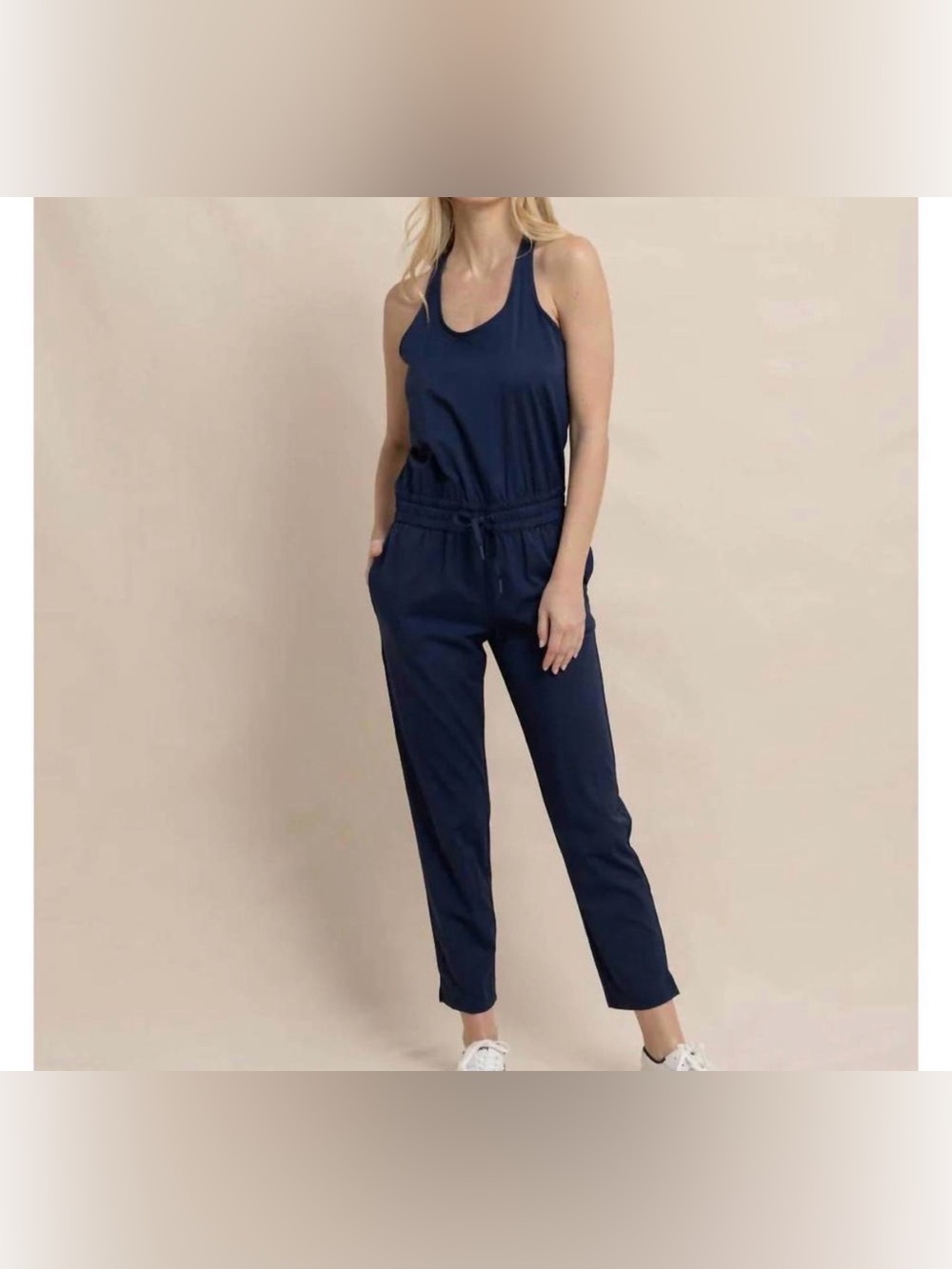 SOUTHERN TIDE devyn jumpsuit in blue size xs